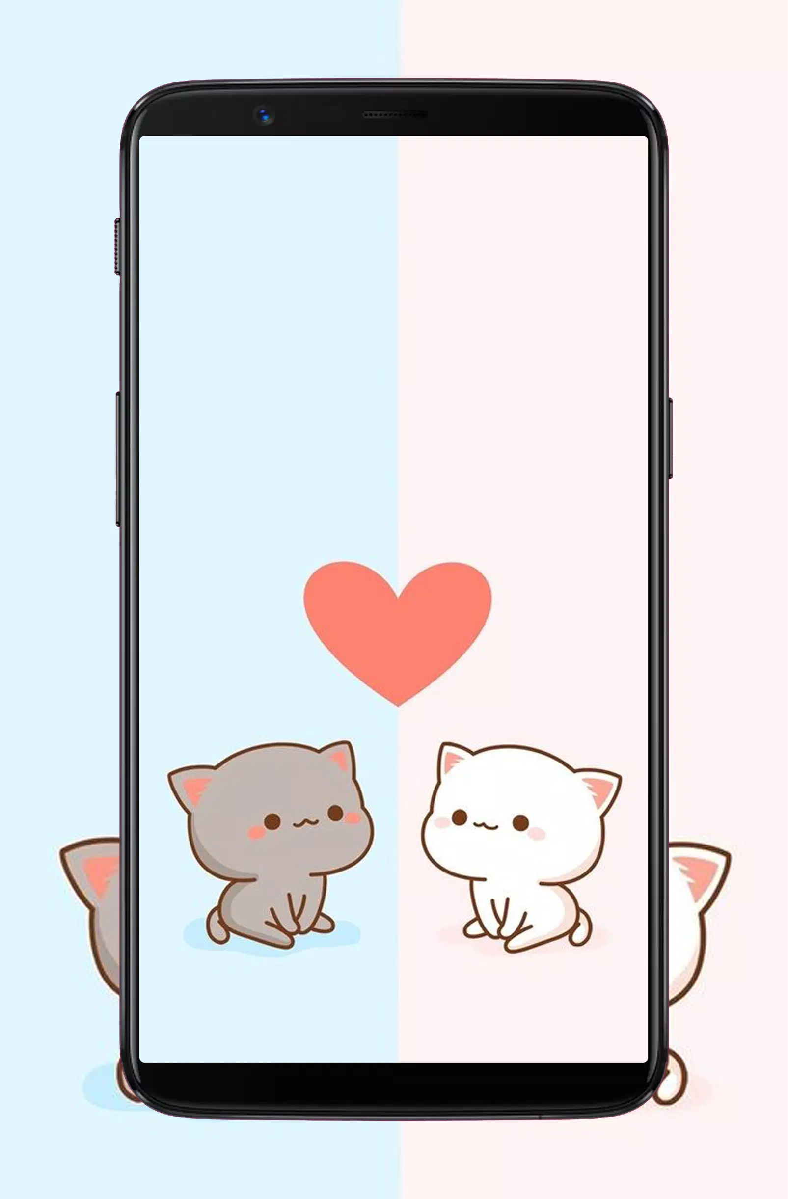 AESTHETIC Cute MOCHI CATS Peach and Goma 200 Icons 