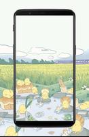 Cute Duck Aesthetic Wallpaper capture d'écran 2