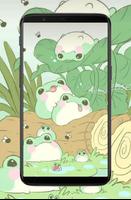 Cute Frog Aesthetic Wallpaper تصوير الشاشة 2