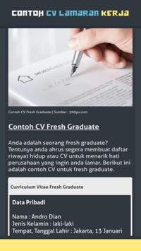 Contoh Cv Lamaran Kerja For Android Apk Download