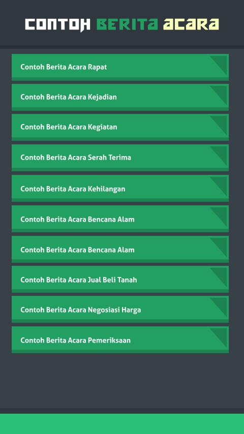 Contoh Berita Acara For Android Apk Download