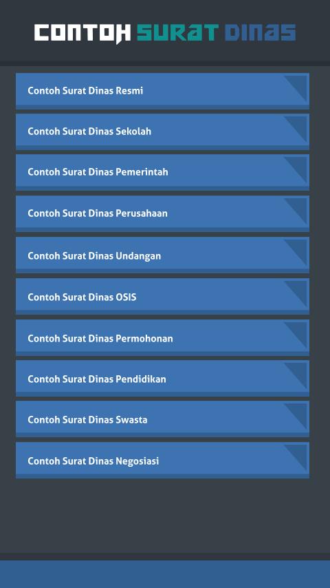 Contoh Surat Dinas For Android Apk Download