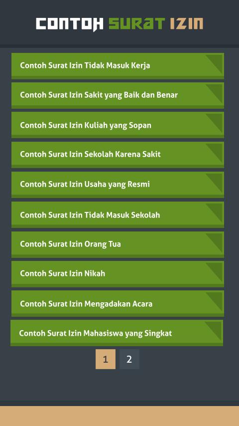 Contoh Surat Izin For Android Apk Download