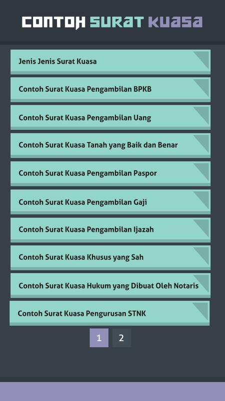 Contoh Surat Kuasa Pengambilan Paspor 2018