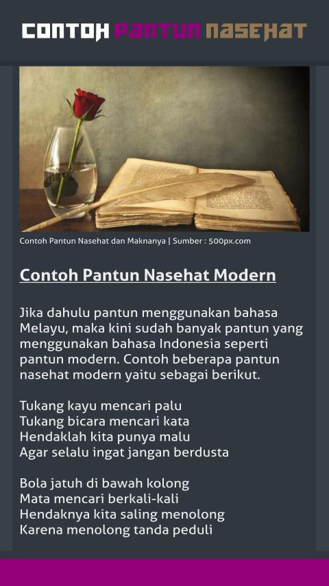 Contoh Pantun Nasehat Para Android Apk Baixar