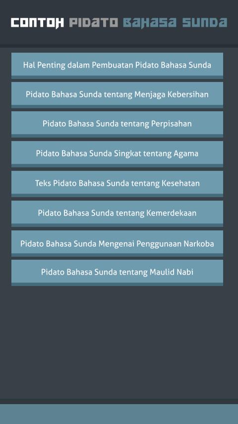 Pidato kemerdekaan bahasa sunda