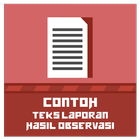 Contoh Teks Laporan Hasil Observasi icono