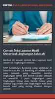 Contoh Teks Laporan Hasil Observasi 截图 2