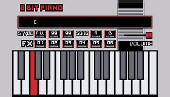 8 Bit Piano capture d'écran 1