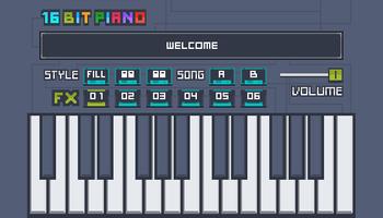 16Bit Piano постер