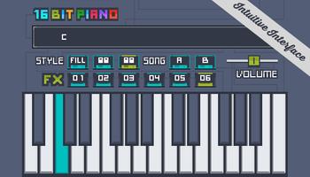 16Bit Piano syot layar 1