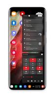 Galaxy S21 theme for launcher captura de pantalla 3