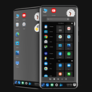 Win 10 Dark Theme for Launcher APK