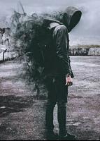 Dark person wallpaper Poster