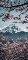 Mount fuji wallpaper पोस्टर