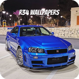 Skyline R34 wallpapers biểu tượng