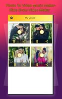 Photo to Video Music Maker - Slideshow Video Maker Plakat