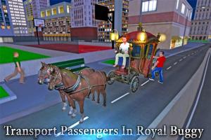 Mounted Horse Passenger Transport پوسٹر