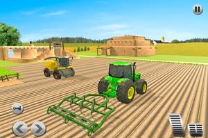 Poster Farming Game Tractor Simulator
