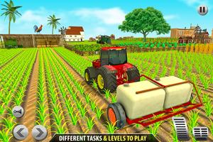 Farming Game Tractor Simulator imagem de tela 1