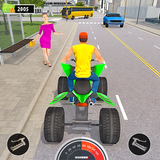 ATV Bike Taxi Sim 3D simgesi