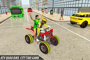 ATV Bike Taxi Sim 3D Affiche