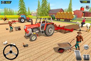 Ultimate Tractor Farming Games Affiche