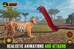 Anaconda Snake Attack Sim 3D постер
