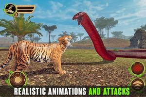 Anaconda Snake Attack Sim 3D پوسٹر