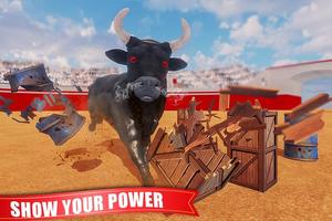 Angry Bull Attack Simulator ảnh chụp màn hình 1