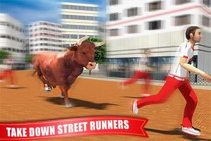 Angry Bull Attack Simulator ảnh chụp màn hình 2