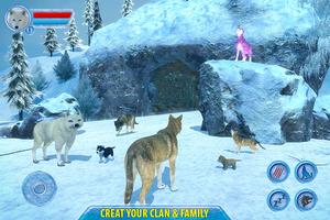 Arctic Wolf Sim Plakat