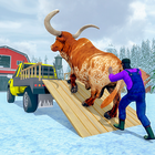 Farm Animal Truck Transport Zeichen