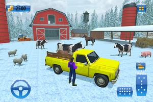 Farm Animal Truck Transport скриншот 3