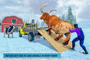 Farm Animal Truck Transport-poster