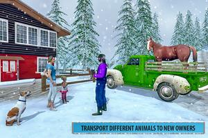 برنامه‌نما Farm Animal Truck Transport عکس از صفحه