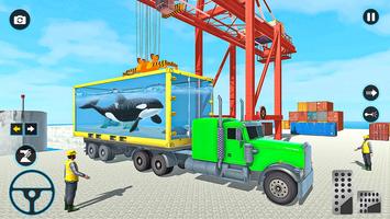 Sea Animal Transport Truck 3D screenshot 1