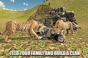 برنامه‌نما Tiger Family Sim عکس از صفحه