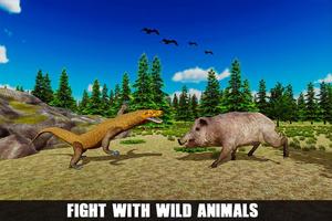 Angry Komodo Dragon: Epic RPG Survival Game capture d'écran 1