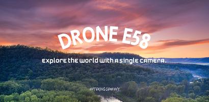 Drone E58, review 海報