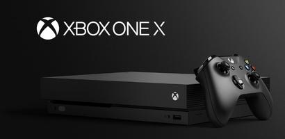 Xbox One X الملصق