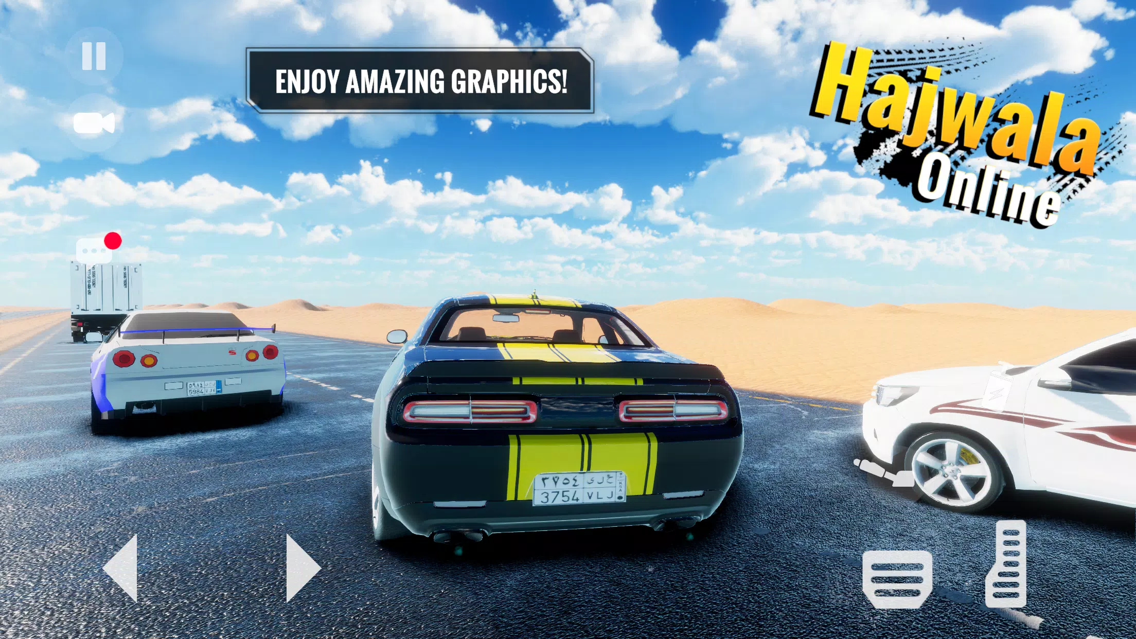 Jogo online Hajwala Drift 2023 versão móvel andróide iOS pré