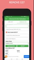 Discount & GST Calculator capture d'écran 1