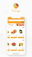 Orange الملصق