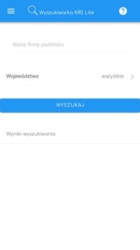 Wyszukiwarka KRS Lite für Android - APK herunterladen