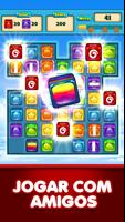 Match 3 Candy Cubes Puzzle Blast Games Free New Cartaz