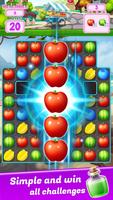 Fruity Blast – Fruit Match 3 Sliding Puzzle ภาพหน้าจอ 1