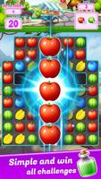 Fruity Blast – Fruit Match 3 Sliding Puzzle اسکرین شاٹ 1