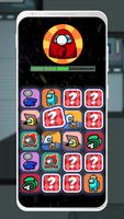Match Cards Game for Among Us imagem de tela 3