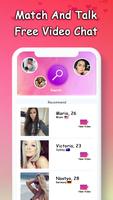 Match And Talk - Free Video Chat plakat